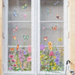 🔥80K+ SOLD💐Colorful Floral Bouquet Window Sticker🖼️
