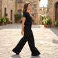 2026 New Arrivals 50% OFF💥Women's Ribbed Knit Top & Wide-Leg Pants Set