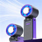 Foldable Handheld Cooling Fan with LED Display