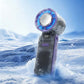 Foldable Handheld Cooling Fan with LED Display