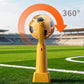 3-Speed USB Rechargeable Soccer Mini Fan