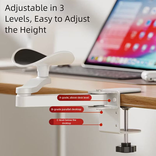 Adjustable Ergonomic Clamp-On Arm Rest