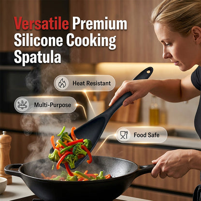 Heat-Resistant Silicone Spatula for Non-Stick Cookware